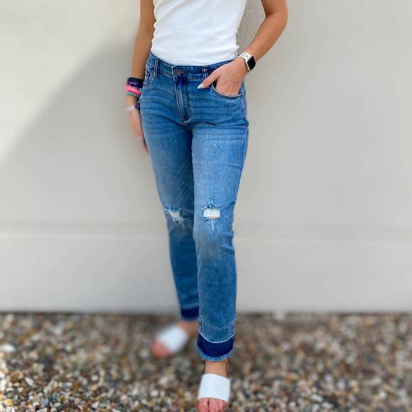 (KUT) The Reese High Rise Jean-Denim main image 0
